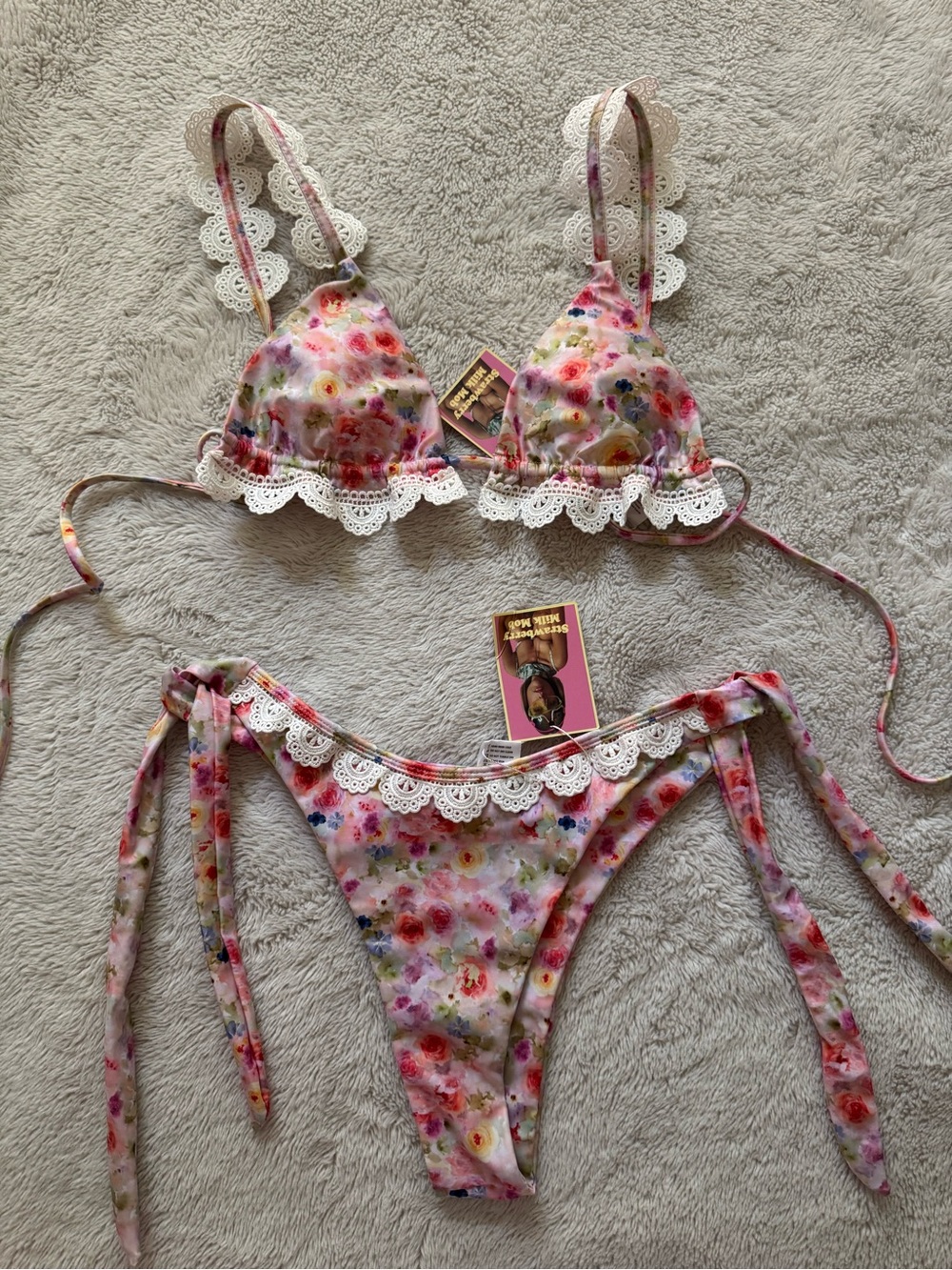 Strawberry milk mob set